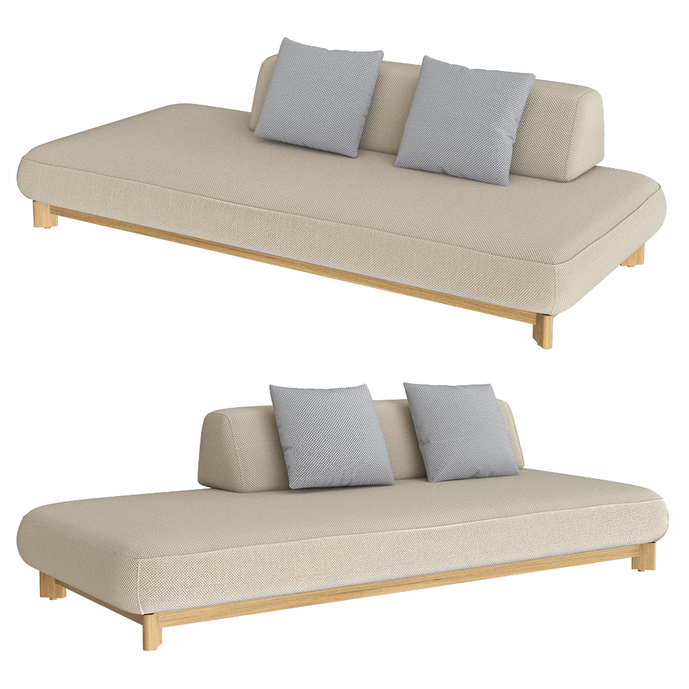 IVINI - Garden daybed Cala 91333XL 3D Model