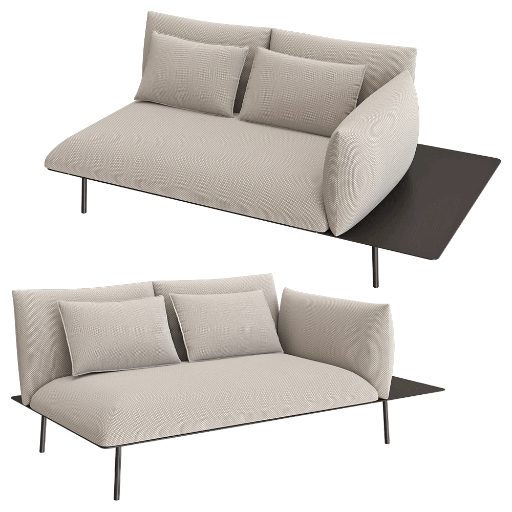 IVINI - Sofa Kona 91290L-L 3D Model