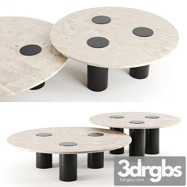 Ivy Coffee Tables by Grazia Co 3D Model Free