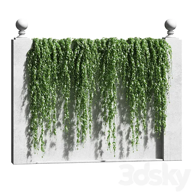 Ivy for the fence 3D Model