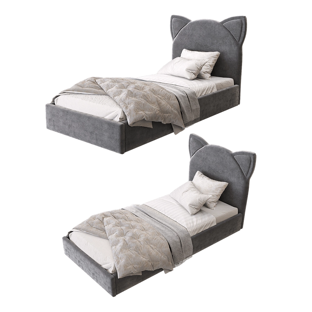 Izzikids - Bed Kitty 3D Model