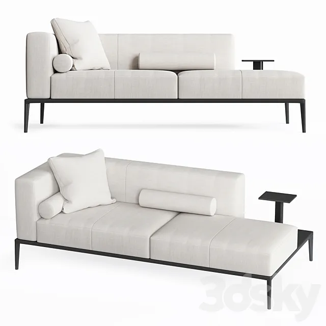 Jaan Living sofa by Walter Knoll 3DModel