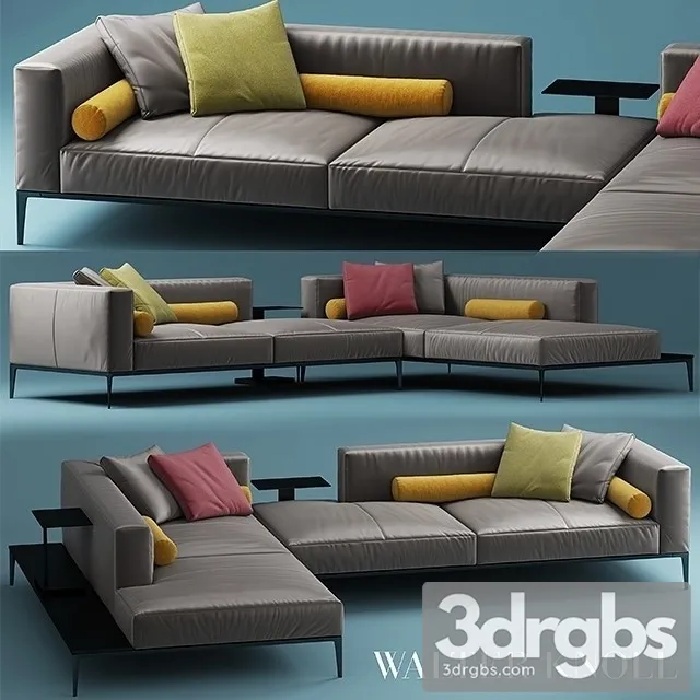 Jaan Living Walter Knoll Sofa 01 3D Model Free