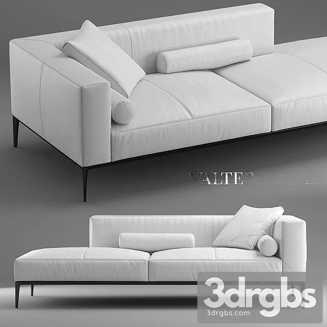 Jaan Living Walter Knoll Sofa 02 3D Model Free