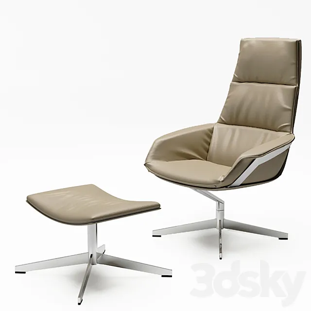 Jab Bond Chair 3D Model