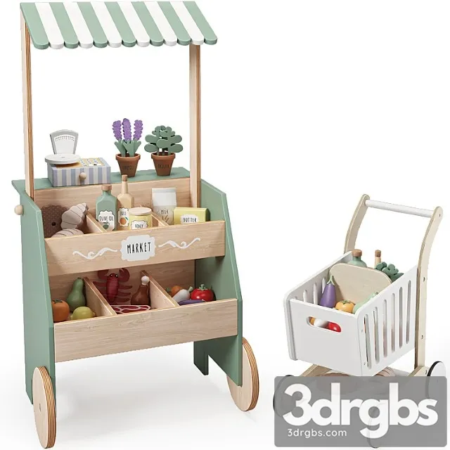 Jabadabado market stand toy