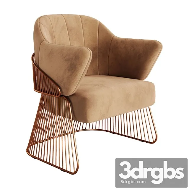 Jackie armchair 01 by rossato