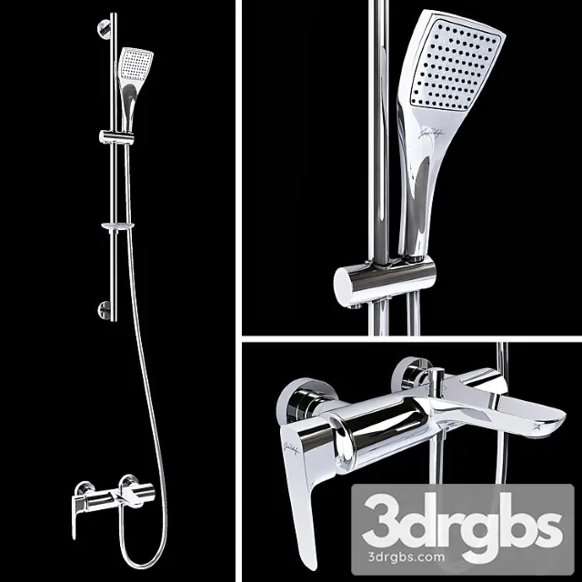 Jacob Delafon Aleo Bath Mixer 3D Model Free