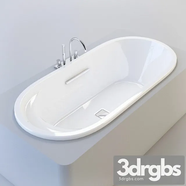 Jacob Delafon Lovee Bath Recessed 3D Model Free