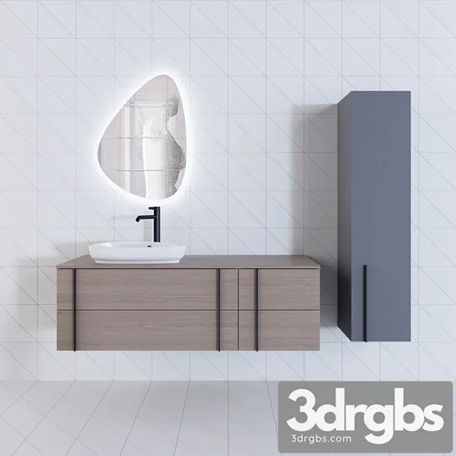 Jacob Delafon Nouvelle Vague 3 3D Model Free