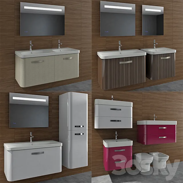 Jacob Delafon REPLAY (Full set) 3DModel