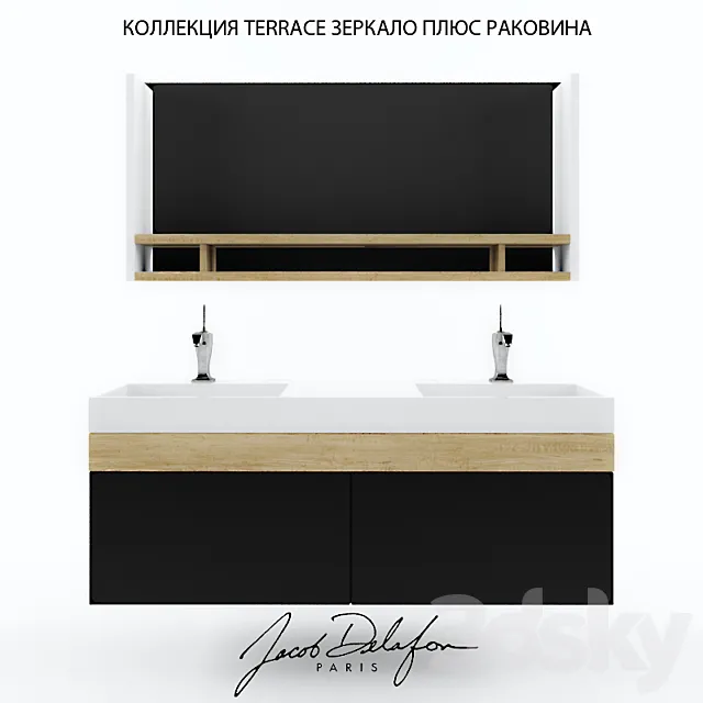 Jacob Delafon Terrace 3D Model