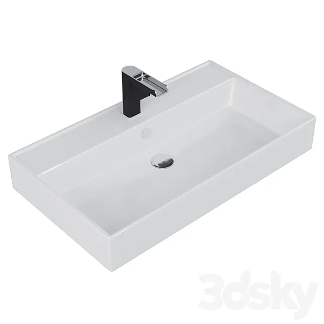 Jacob Delafon Vivienne 80 3D Model