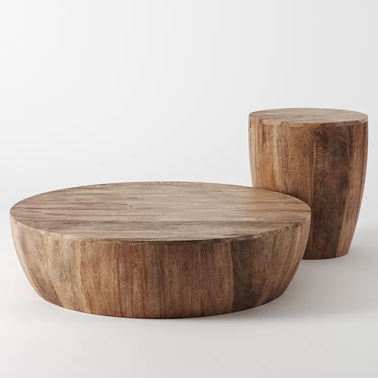 Jacob tables by Arteriors 3D Model