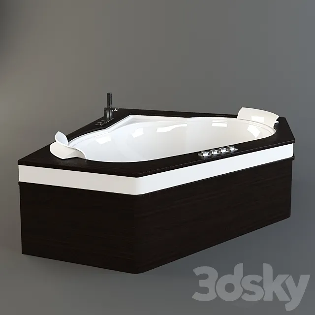 Jacuzzi Aura Corner 3D Model