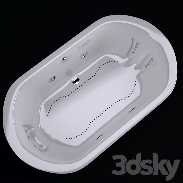 Jacuzzi Salon Spa - Duetta 7242 3D Model