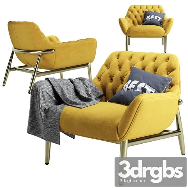 Jade luxury armchair