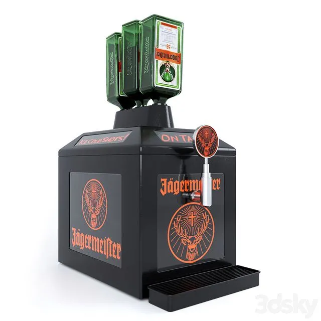 Jagermeister Tap Machine 3D Model
