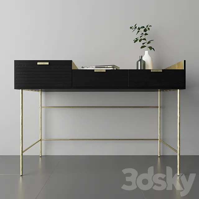 JAGGER Drawer Desk _ Maisonsdumonde 3DModel