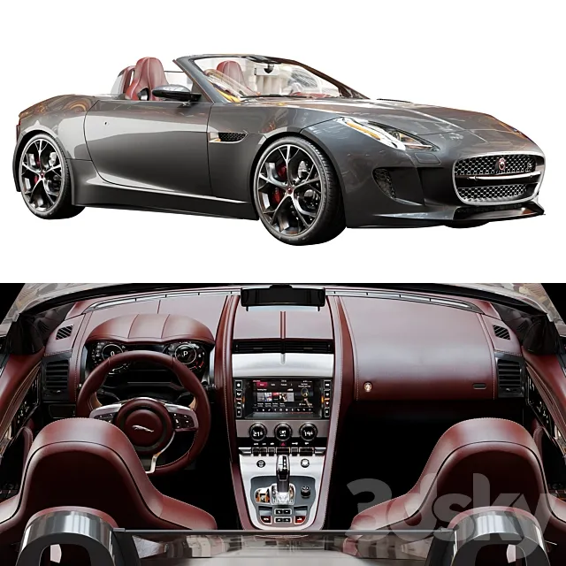 Jaguar F_TYPE 3DModel