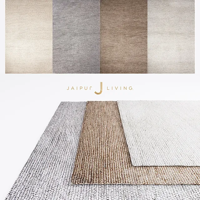 Jaipur Blaine Rug From Sandia Collection 3D Model