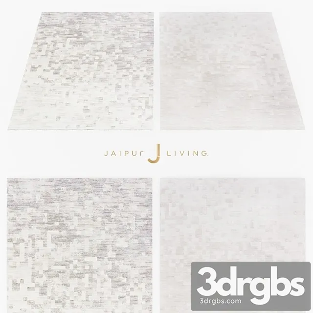 Jaipur Finch Rug From Dash Collection 3D Model Free