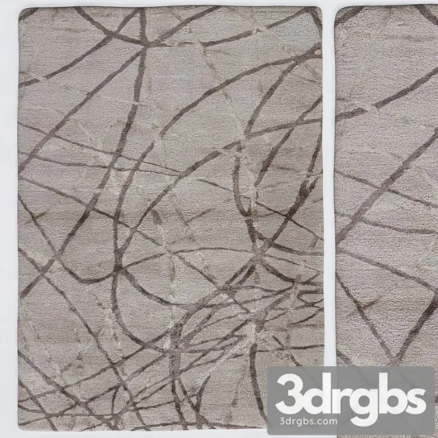 Jaipur hollis denali area rug 3D Model Free