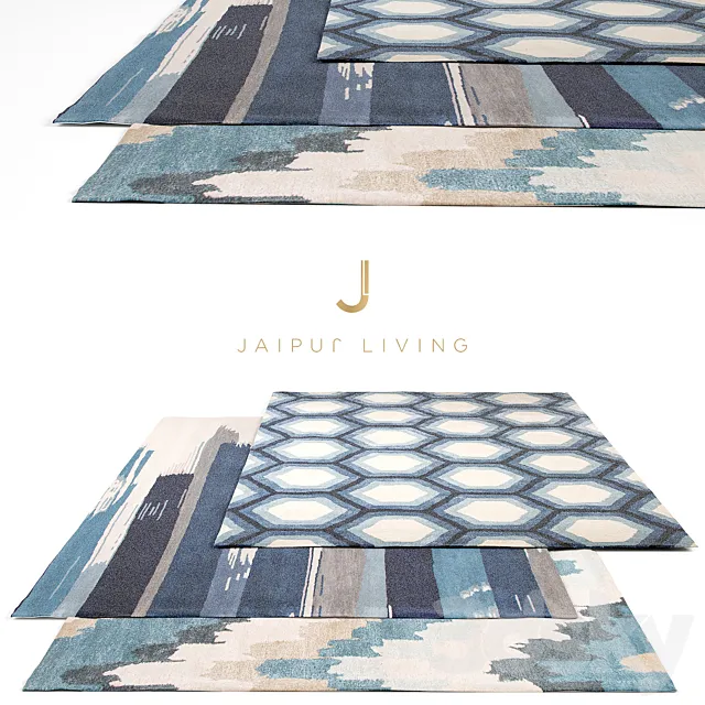 Jaipur Living Rug Set 13 3D Model