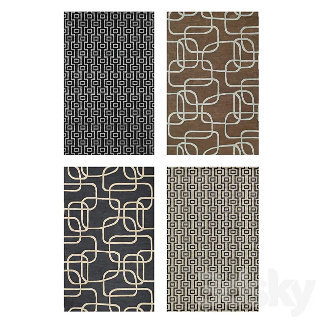 Jaipur Rug 25 3D Model