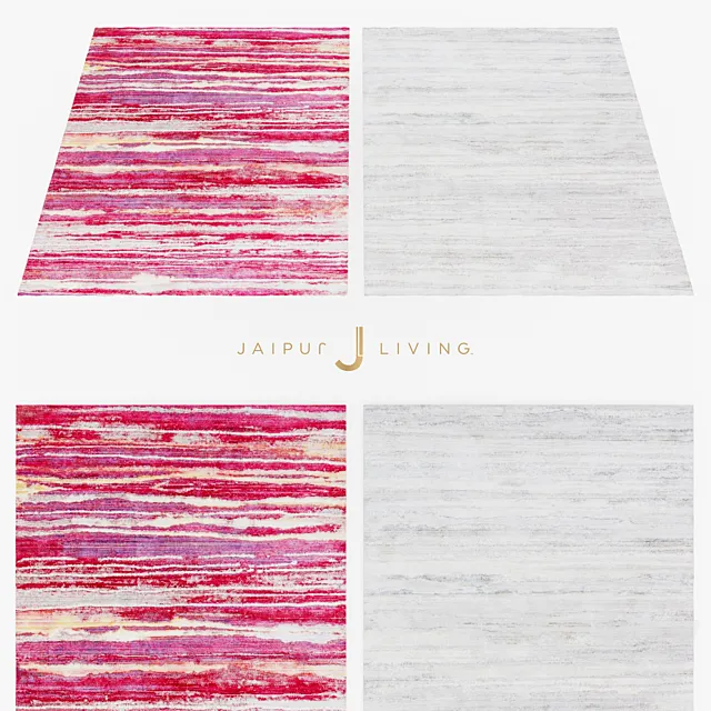 Jaipur Zariel Rug From Ceres Collection 3D Model