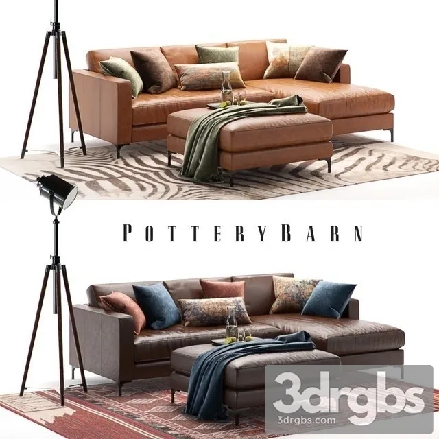 Jake Potterybran Set Sofa 01 Free Download