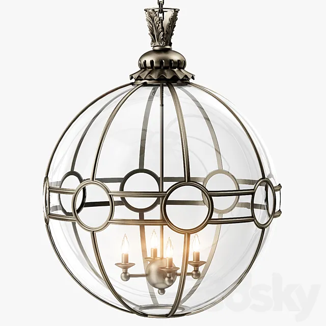 Jamb Large Convex Globe 3DModel