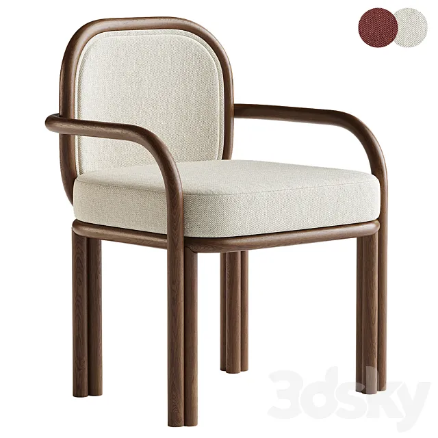 James Dining Chair 3D Model