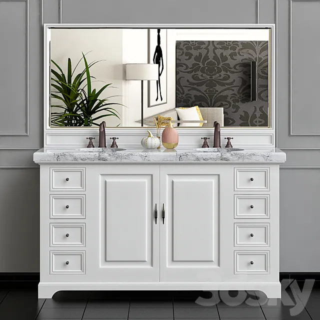 James Martin Signature Vanities Providence 3D Model