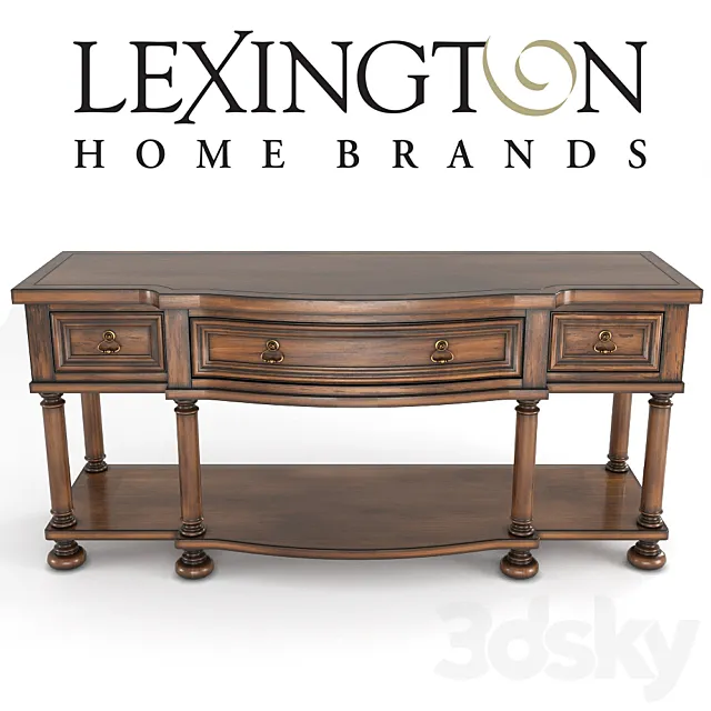 JAMES RIVER CONSOLE 3D Model