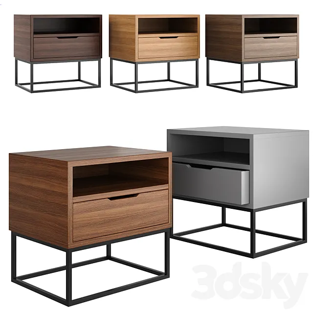 Jameson bedside table 3DModel