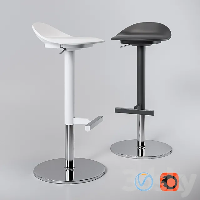 Jan-Inge Ikea Stools 3D Model