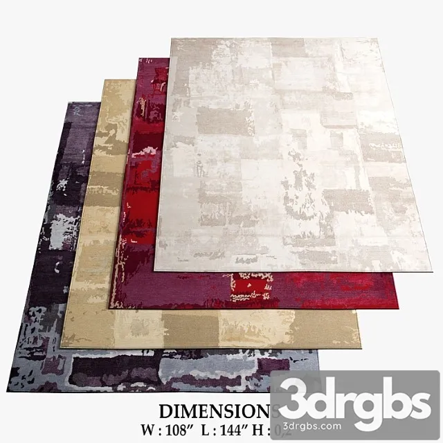 Jan kath rugs 463 3D Model Free