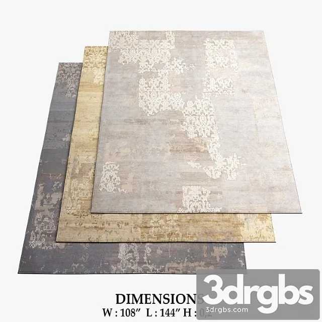 Jan kath rugs 465 3D Model Free