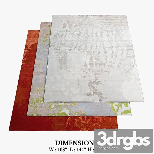 Jan kath rugs 654 3D Model Free