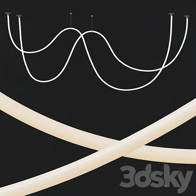 JANE Led Line Lights 3D Model