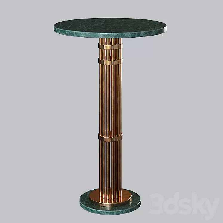 Janis Bar Table 3D Model