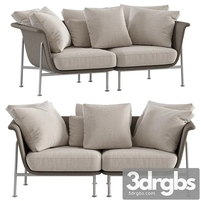 Janus et sie gina collection 2-seat 2 3D Model Free