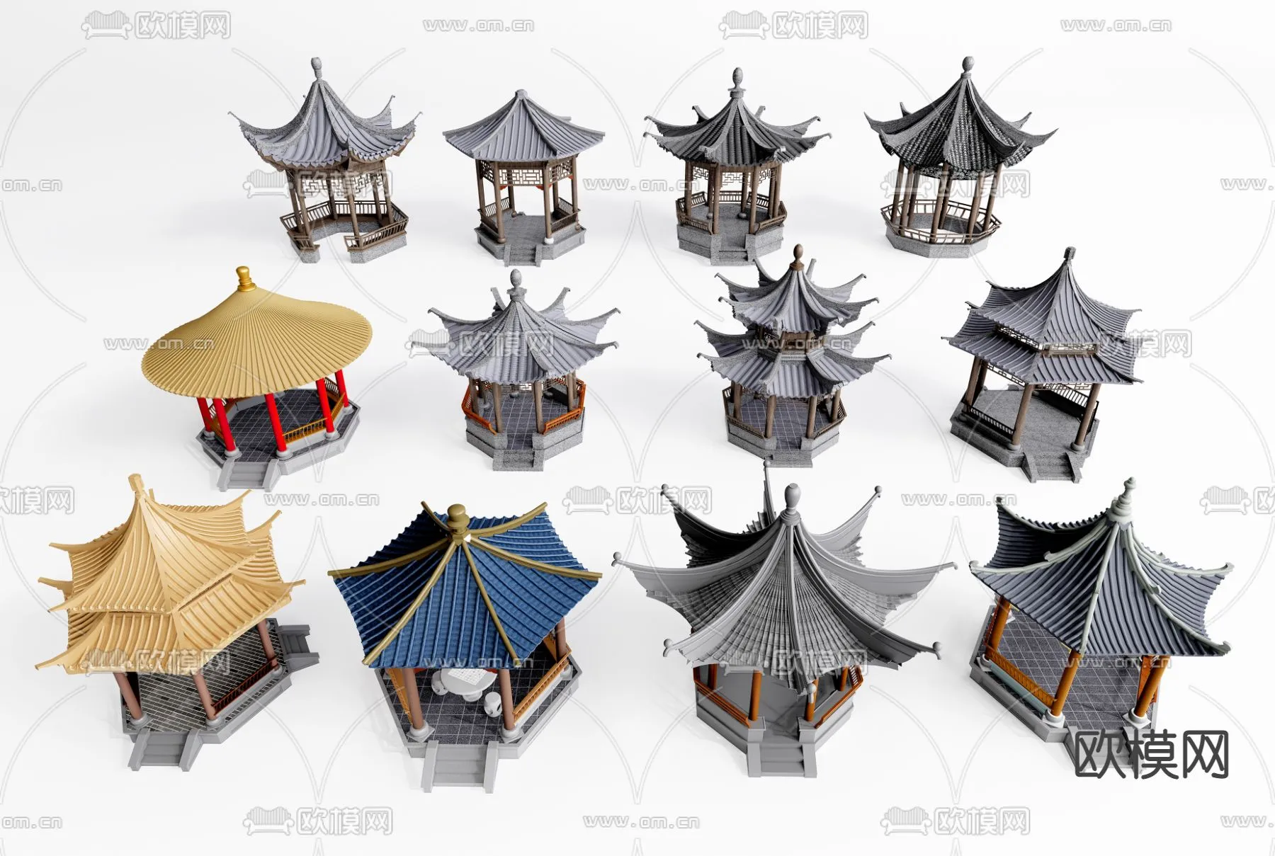 JAPAN GARDEN DECOR 3D MODEL - 001