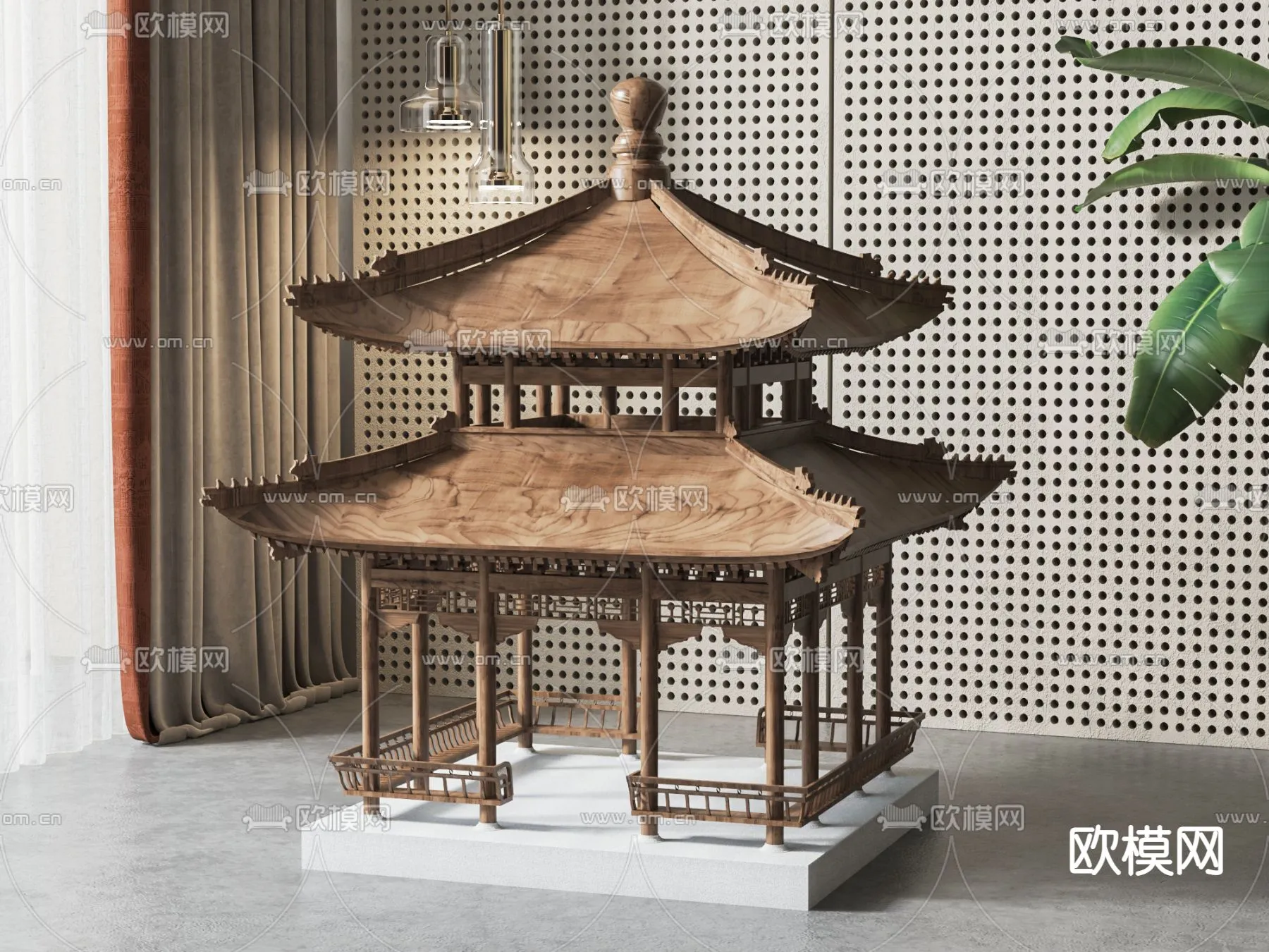 JAPAN GARDEN DECOR 3D MODEL - 007