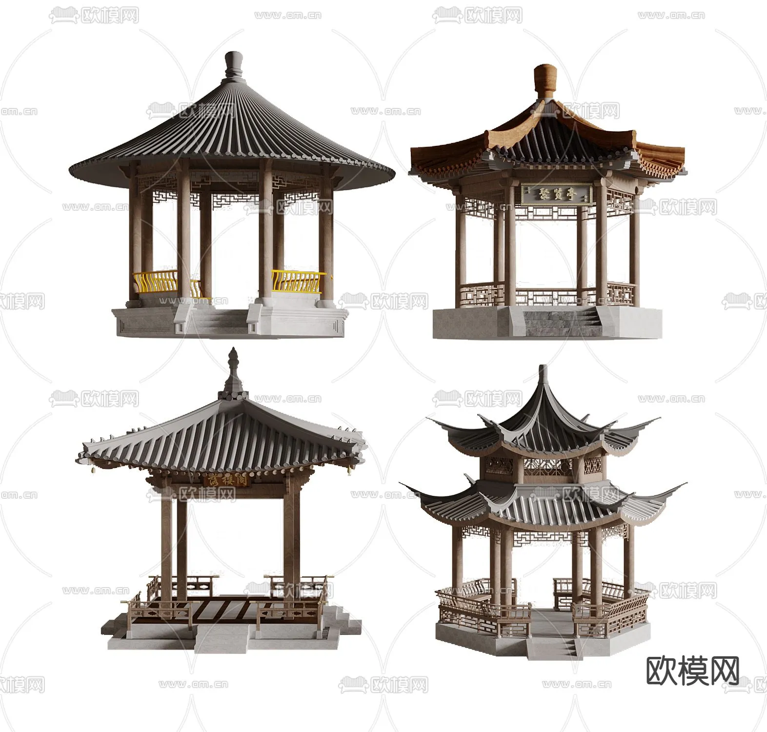 JAPAN GARDEN DECOR 3D MODEL - 008