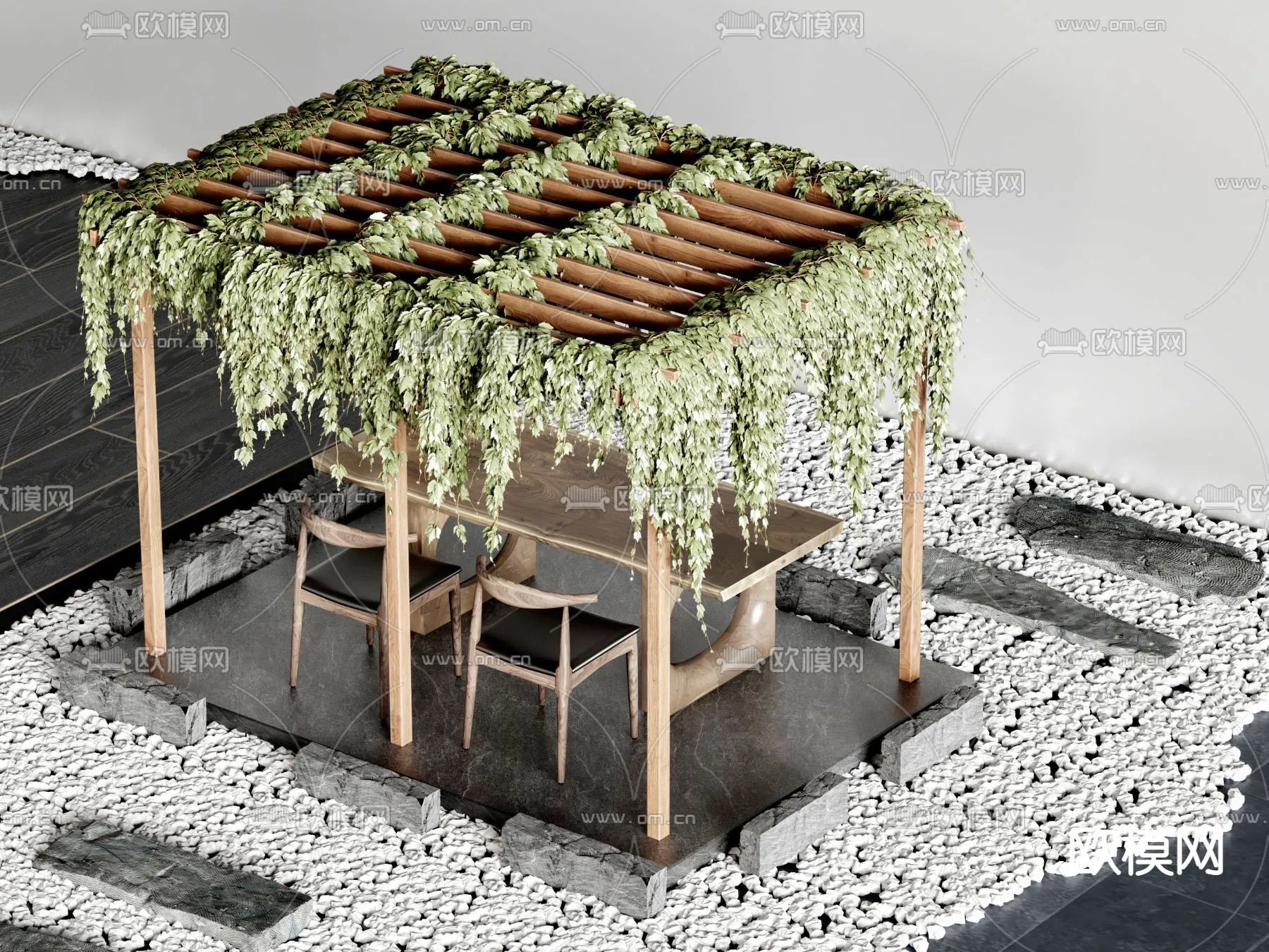 JAPAN GARDEN DECOR 3D MODEL - 018