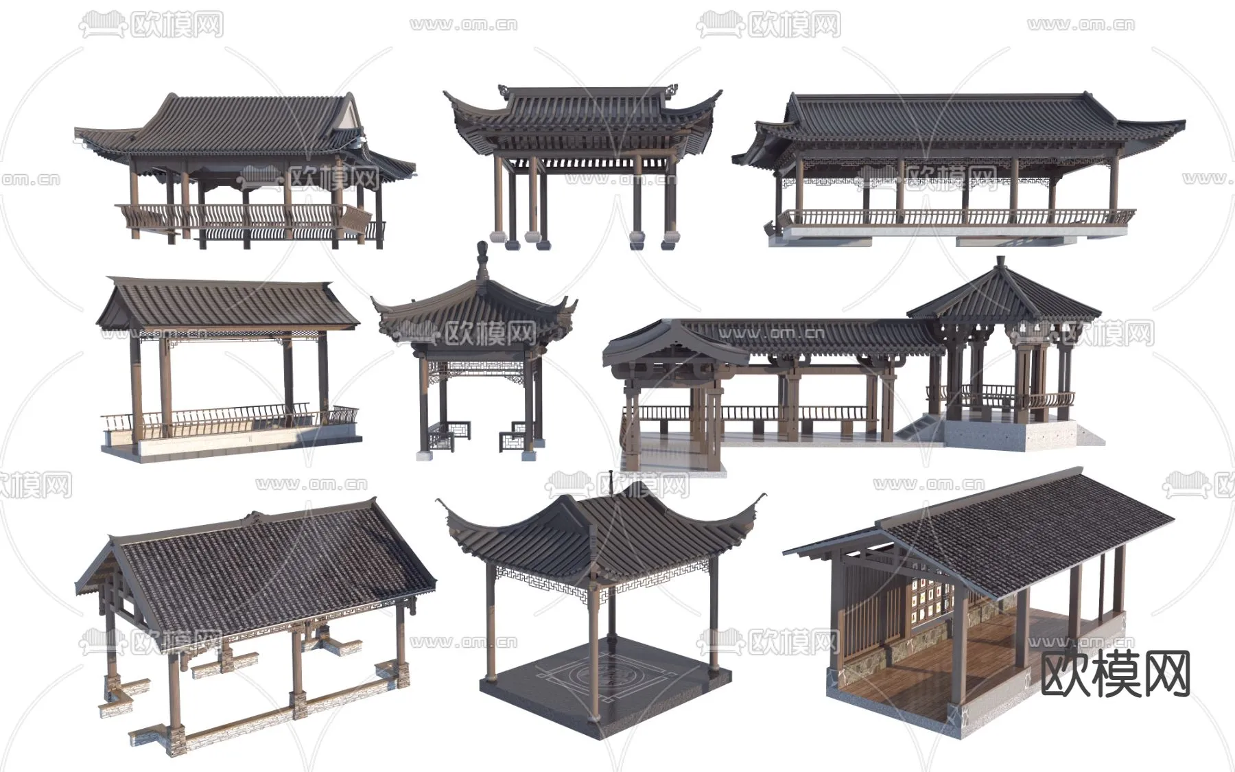 JAPAN GARDEN DECOR 3D MODEL - 030