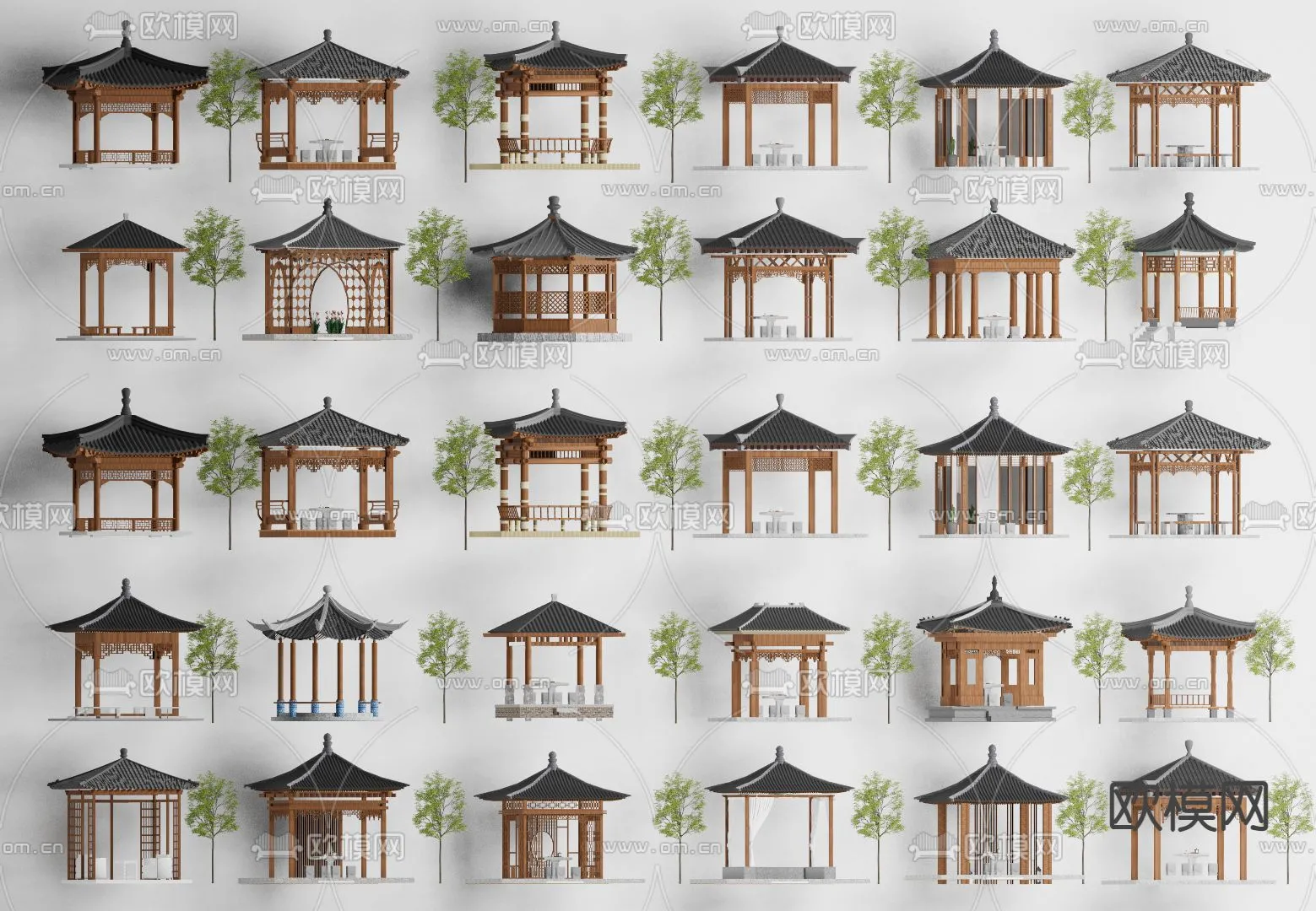 JAPAN GARDEN DECOR 3D MODEL - 031