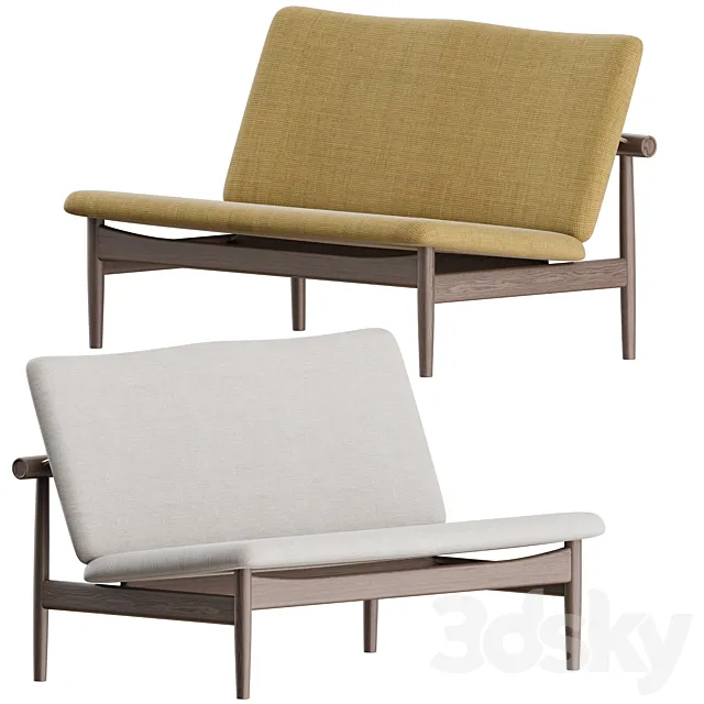 Japan Sofa 2 Seater by House of Finn Juhl 3DModel
